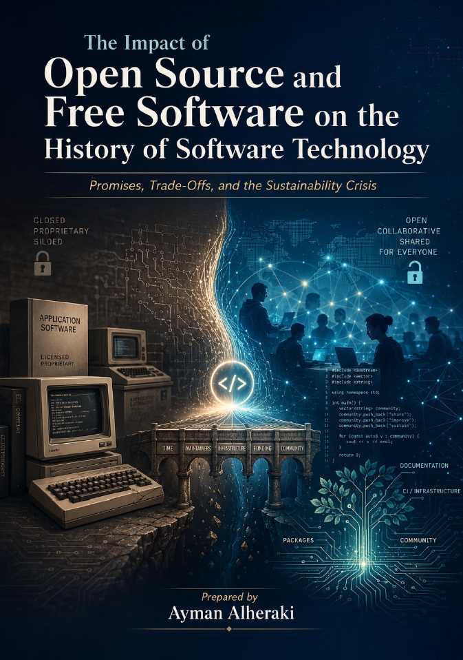 Cover of The Impact of Open Source and Free Software on the History of Software Technology