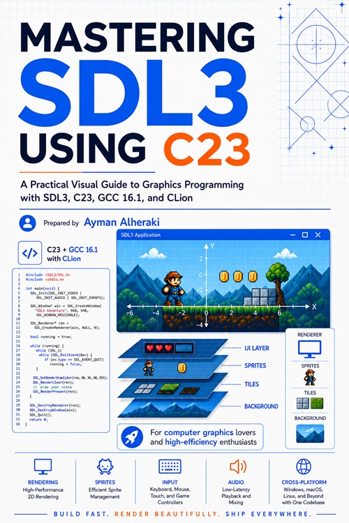 Cover of Masternd SDL3 using C++23