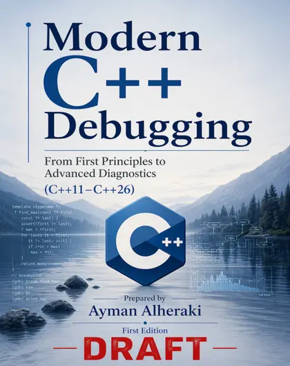 Cover of Modern C++ Debugging