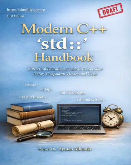 Cover of Modern C++ std Handbook