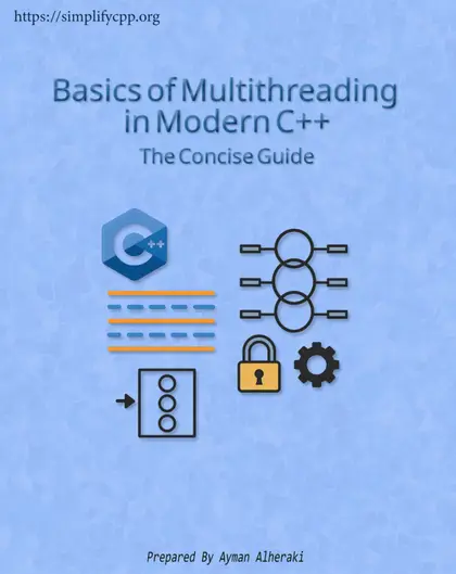 Cover of mini booklet Basic Multithreading in Modern C++