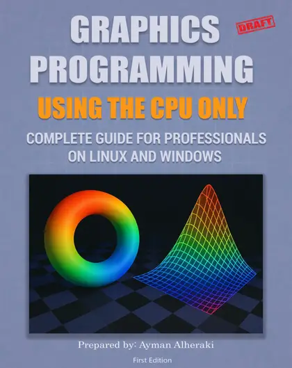 Cover of Graphics Programming Using the CPU Only No GPU