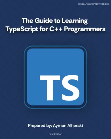 Cover of The Guide to Learning TypeScript for C++ Programmers