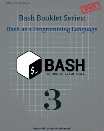 Cover of bash as programming language