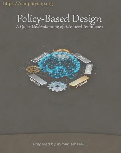 Cover of mini booklet Policy Based Design