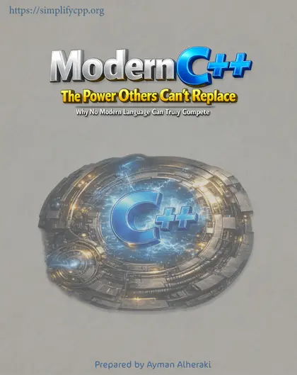 Cover of Modern C++ The Power That not Replace
