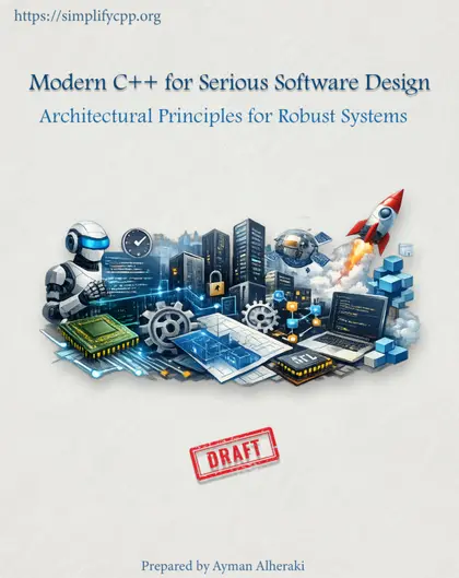 Cover of Software Design with Modern C++ Quick Reference