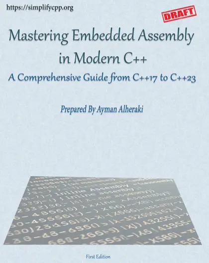 Cover of Mastering Embedded Assembly in Modern C++