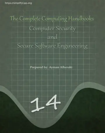 Cover of SEH Book14 Computer Security