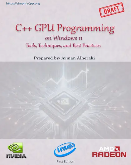 Cover of C++ GPU Programming on Windows 11