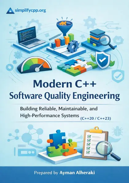 Cover of Modern C++ Software Quality Engineering