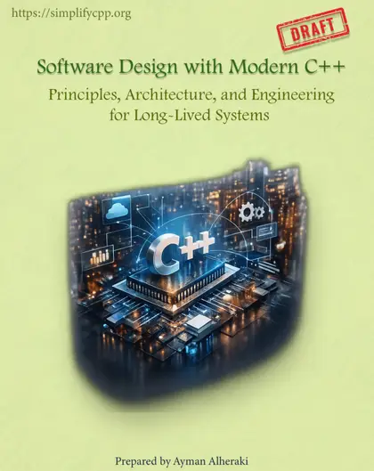 Cover of Software Design with Modern C++