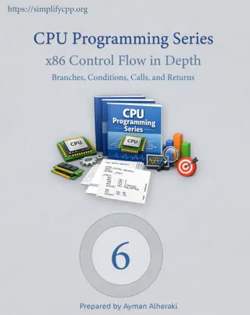 Cover of CPU 6 x86 Control Flow in Depth