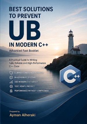 Cover of BEST SOLUTIONS TO PREVENT UNDEFINED BEHAVIOR IN MODERN C++