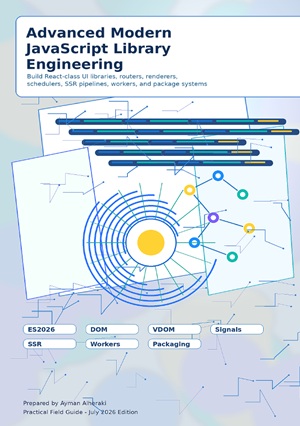 Cover of Advanced Modern JavaScript Library Engineering