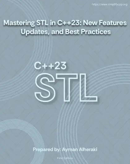 Cover of Mastering STL in C++23 New Features Updates and Best Practices