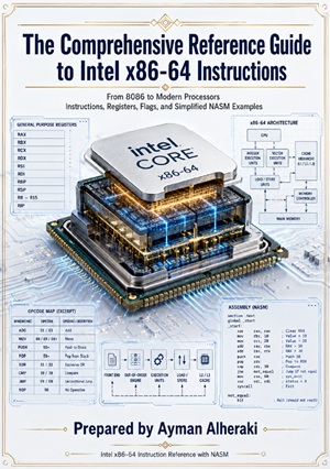 Cover of The Comprehensive Reference Index for Intel x86-64 Instructions