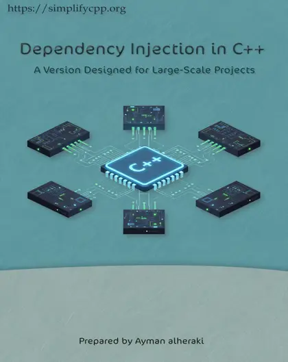 Cover of mini booklet Dependency Injection in C++