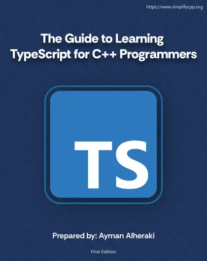 Cover of The Guide to Learning TypeScript for C++ Programmers