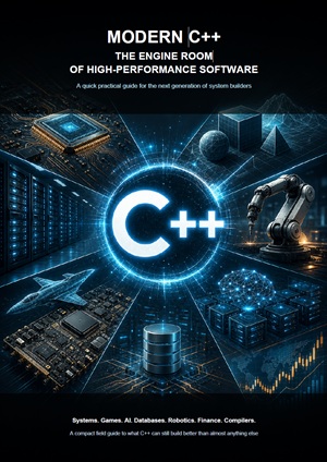 Cover of MODERN C++ THE ENGINE ROOM OF HIGH-PERFORMANCE SOFTWARE