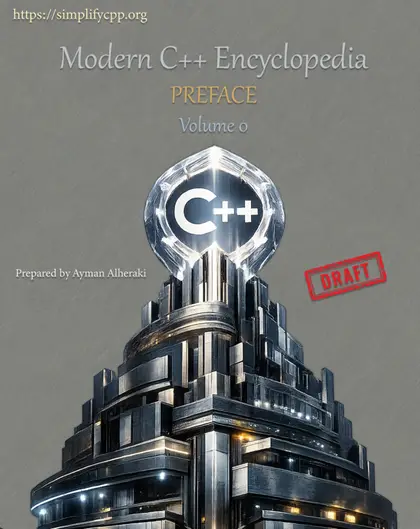 Cover of Modern C++ Encyclopedia Preface