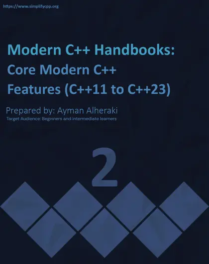 Cover of Modern C++ Handbooks Book2 Core Modern C++ Features C++11 to C++23