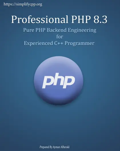Cover of Professional PHP 8 3